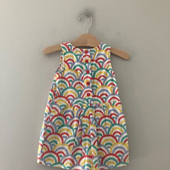 $19 ADD ON Mini Boden rainbow sleeveless dress Janie and Jack Hanna Andersson - Picture 2 of 3